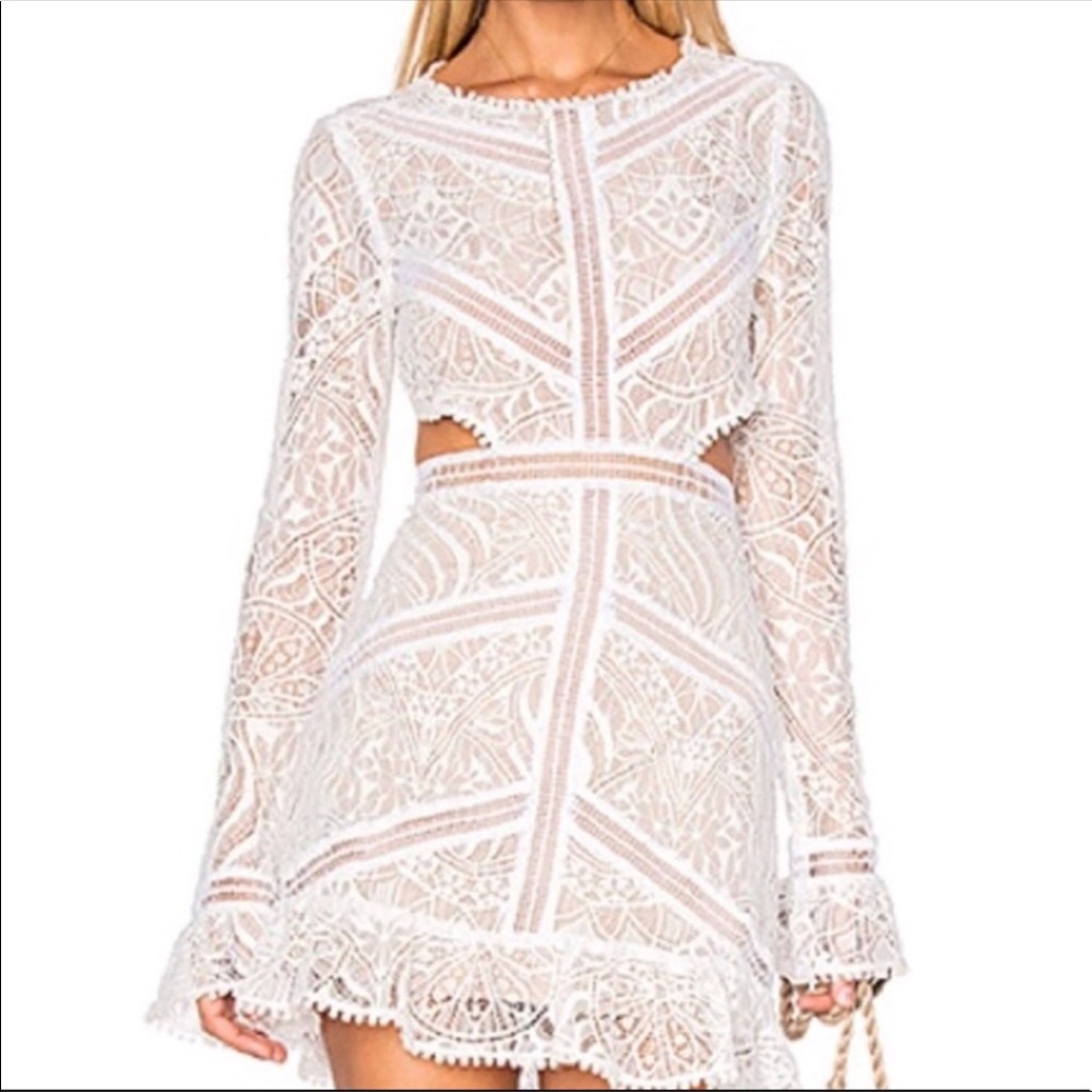 Love and Lemons Emerie cut dress